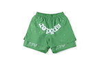 Sp5der 55555 Worldwide 5555 Logo Print Athletic Shorts - product image 22