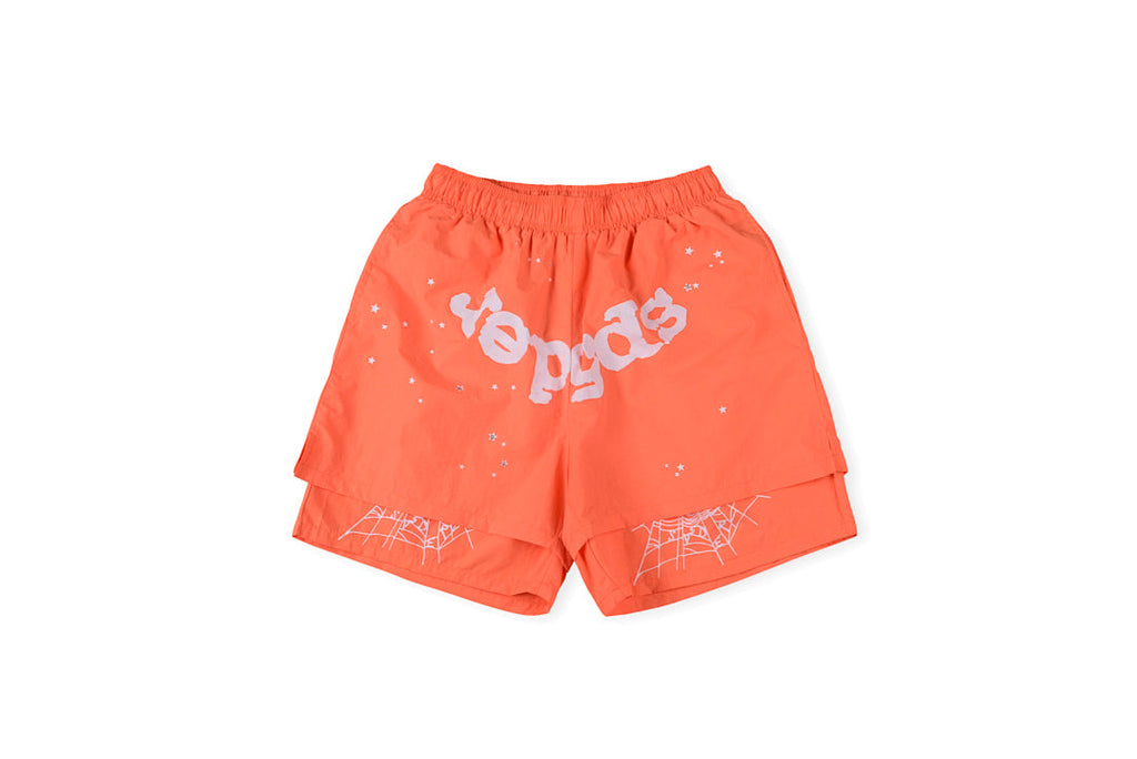 Sp5der 55555 Worldwide 5555 Logo Print Athletic Shorts - product image 26