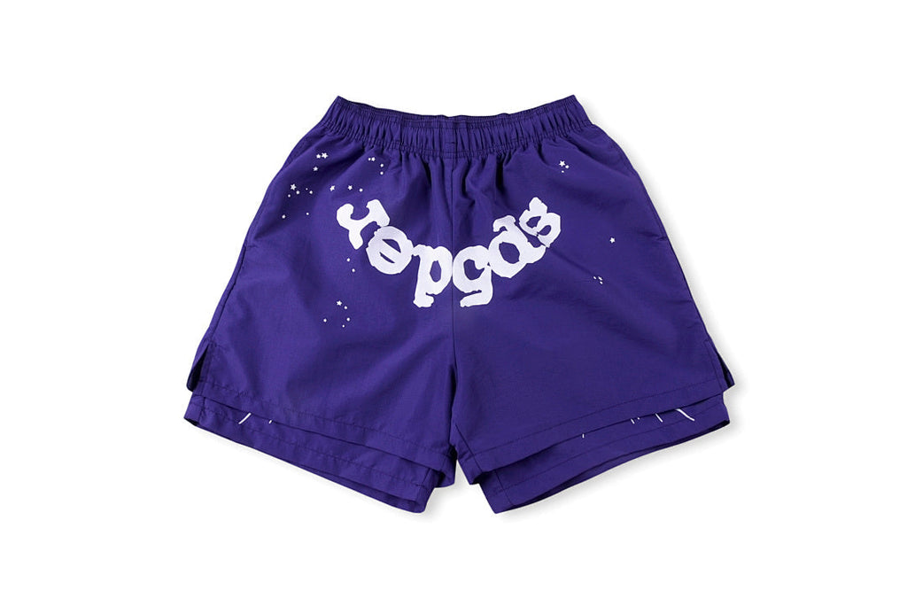 Sp5der 55555 Worldwide 5555 Logo Print Athletic Shorts - product image 28
