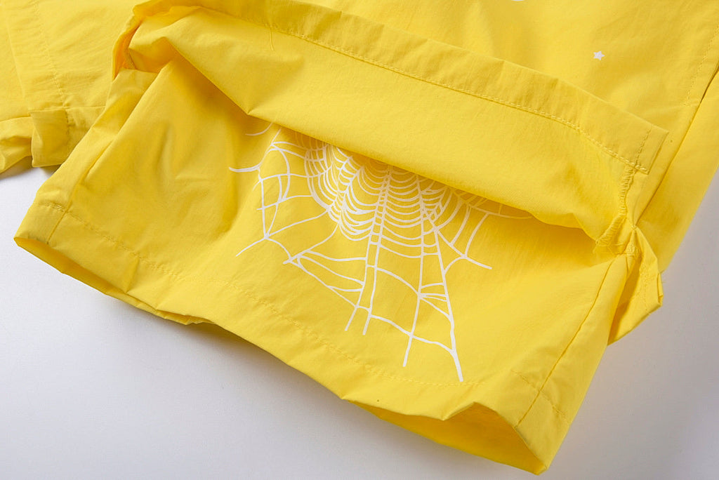 Sp5der 55555 Worldwide 5555 Logo Print Athletic Shorts - product image 32