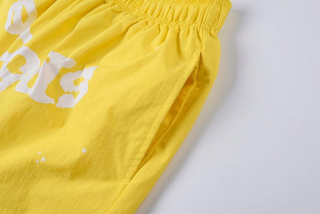 Sp5der 55555 Worldwide 5555 Logo Print Athletic Shorts - product image 35