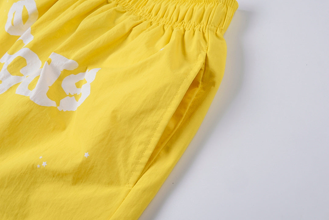 Sp5der 55555 Worldwide 5555 Logo Print Athletic Shorts - product image 35