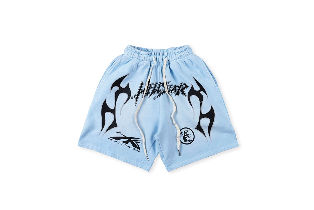 Hellstar Studios Washed Casual Athletic Shorts Colorway 5 Same Style Instagram - product image 1