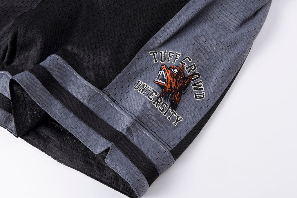 Tuff Crowd Dog Embroidery Shorts American Hardcore Street Brotherhood - product image 9