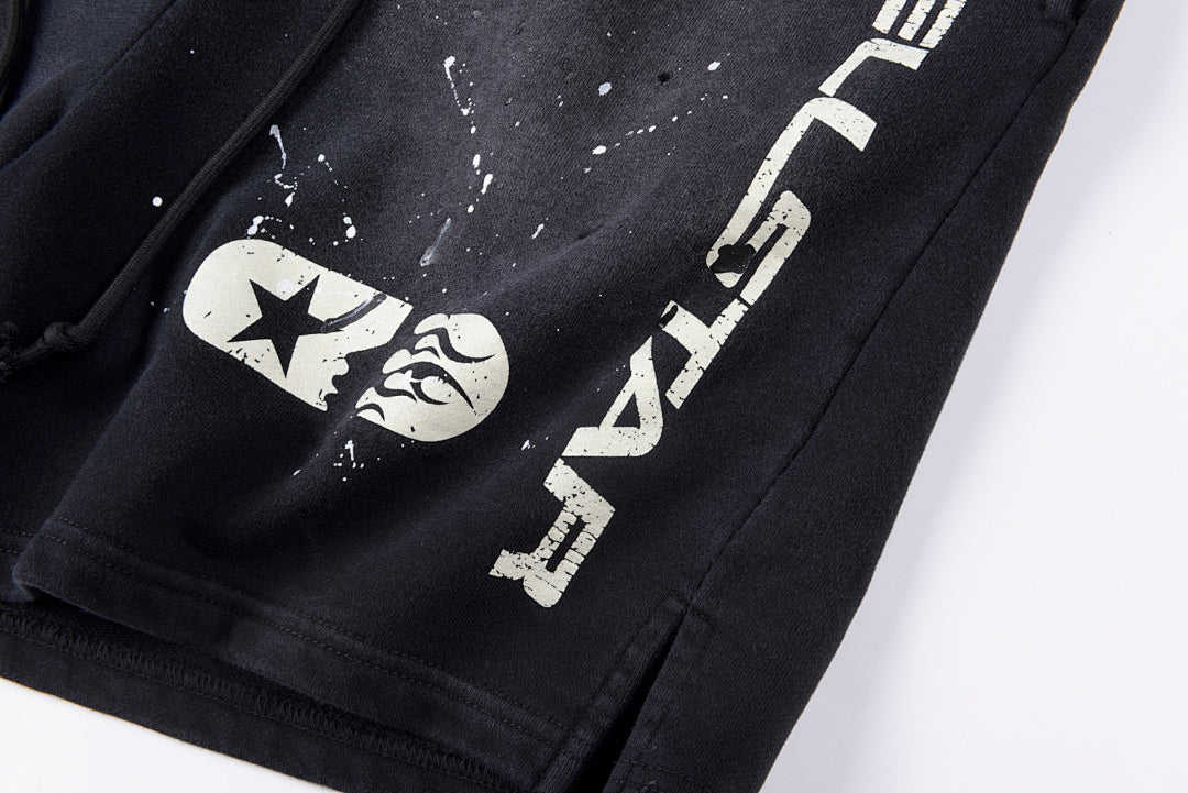 Hellstar Studios Sports Flame Shorts Colorway 3 Washed Flame Lived-In Fire Energy - product image 12