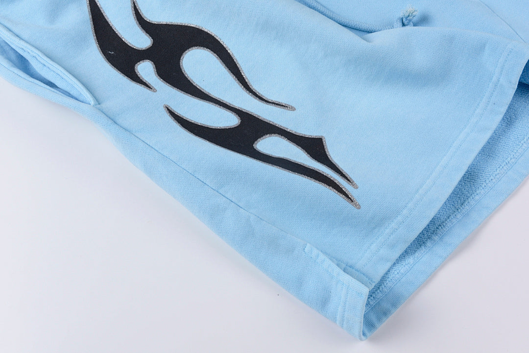 Hellstar Studios Washed Shorts Colorway 6 Lived-In Cosmic Dark Energy Street - product image 26