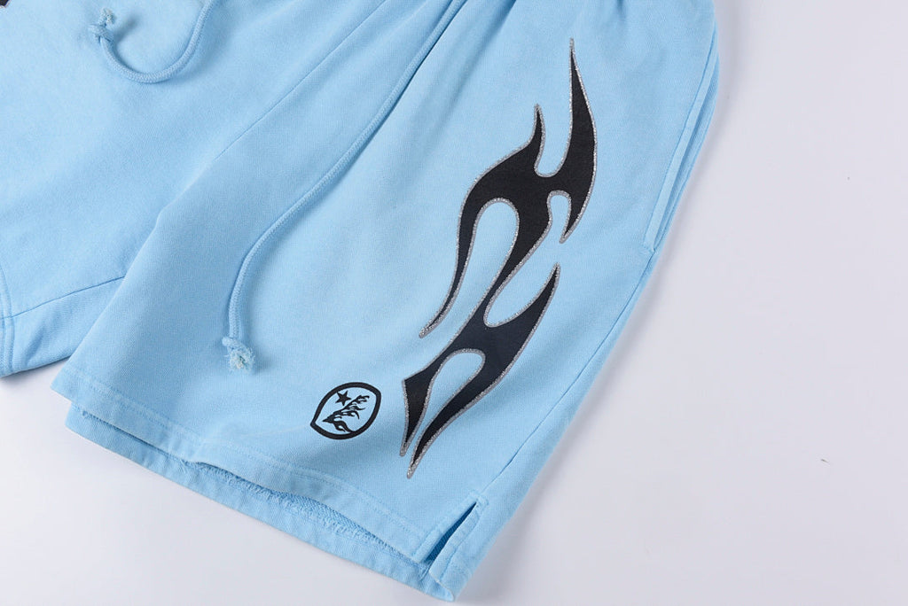 Hellstar Studios Washed Shorts Colorway 6 Lived-In Cosmic Dark Energy Street - product image 31