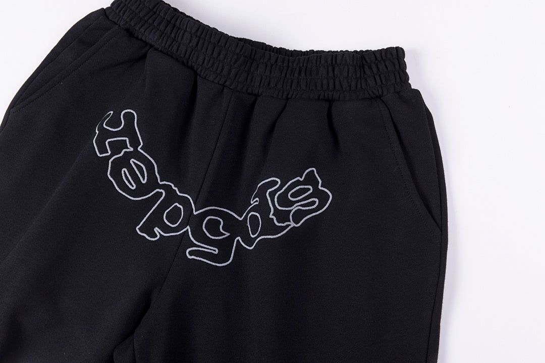 Sp5der Embroidered Logo Print Shorts Dual Craft Web Identity Street Athletic - product image 7