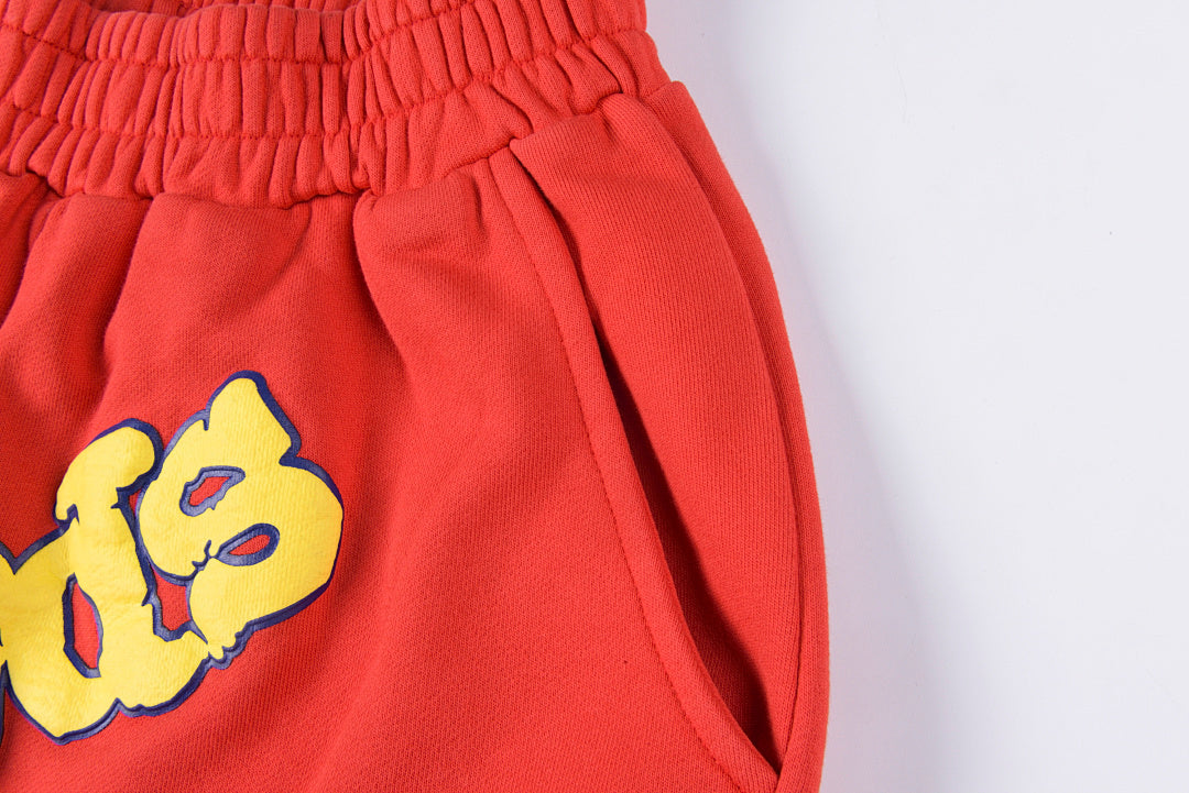 Sp5der Worldwide 555555 Puff Print Shorts 3D Raised Web Identity Street Athletic - product image 7