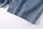 Sp5der 555555 5Star Vintage Denim Shorts Classic American Fabric Web Identity Street - product image 5