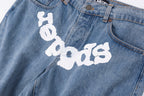 Sp5der 555555 5Star Vintage Denim Shorts Classic American Fabric Web Identity Street - product image 7
