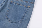Sp5der 555555 5Star Vintage Denim Shorts Classic American Fabric Web Identity Street - product image 9