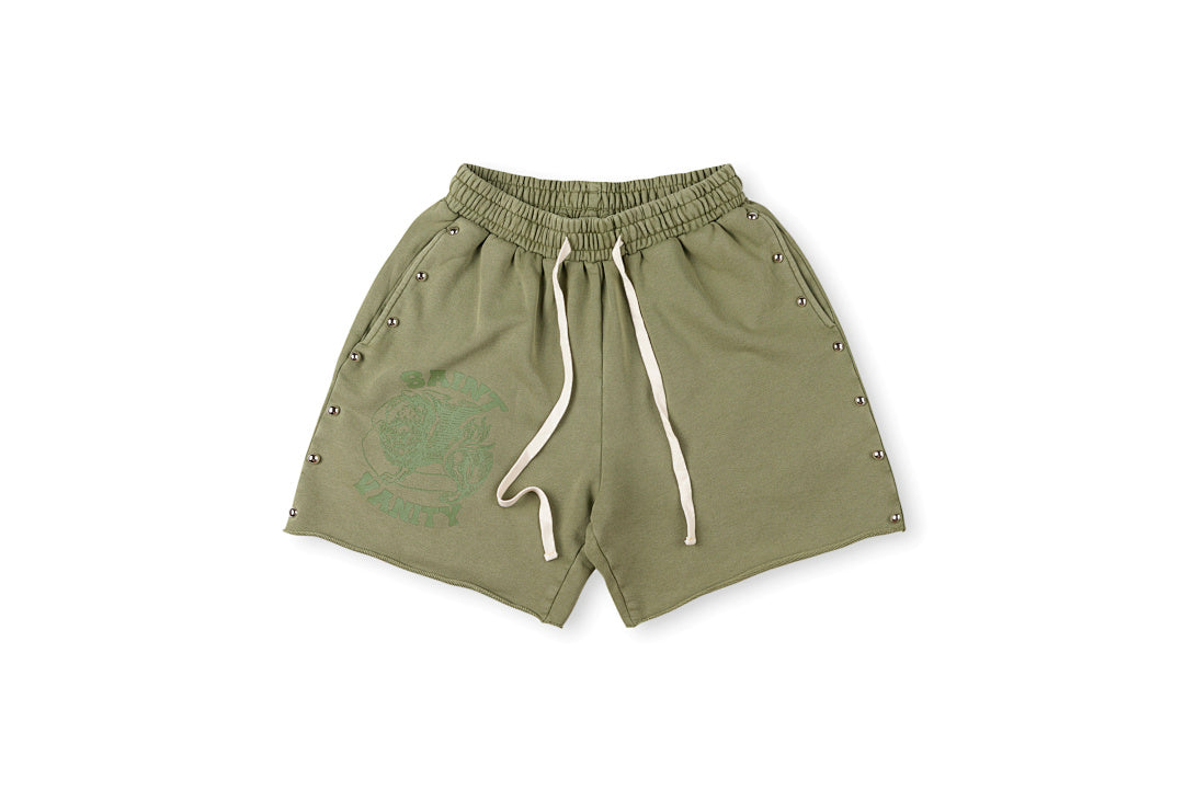 Saint Vanity Washed Distressed Rivet Shorts Saint Punk Vanity Paradox Street - product image 6