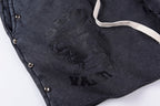 Saint Vanity Washed Distressed Rivet Shorts Saint Punk Vanity Paradox Street - product image 10