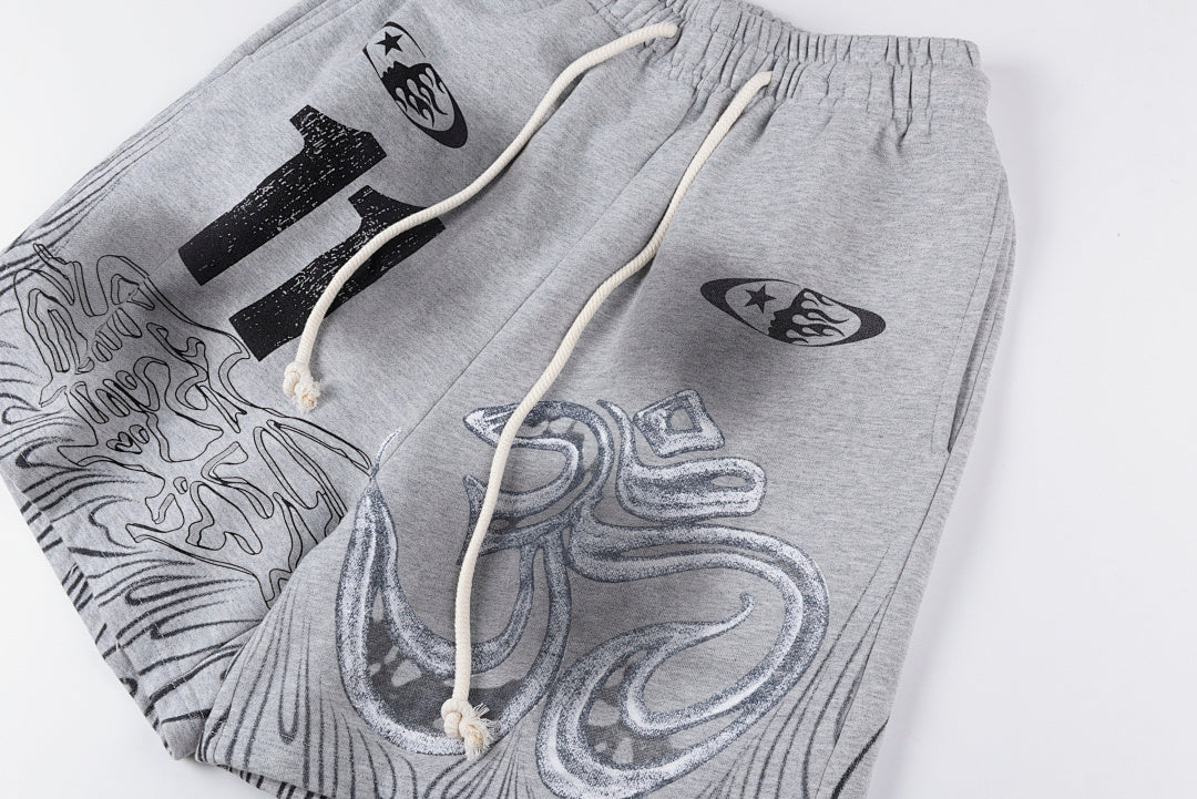 Hellstar Studios Path To Paradise Shorts Colorway 2 Clean Surface Cosmic Journey Heaven Road Street - product image 7