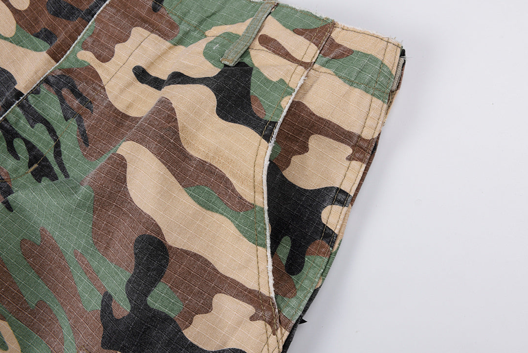 Hellstar Studios Embroidered Camo Cargo Shorts - product image 9