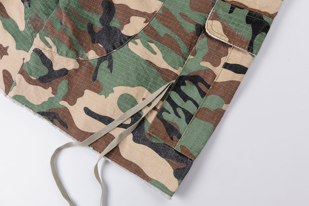 Hellstar Studios Embroidered Camo Cargo Shorts - product image 13