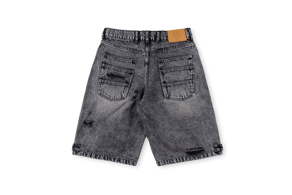 Project Capri Emergency Embroidered Denim Shorts - product image 2