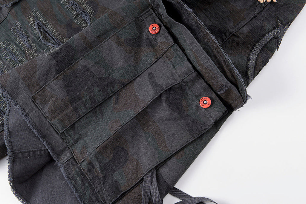 Hellstar Studios Capsule 11 Dark Camo Cargo Shorts - product image 6