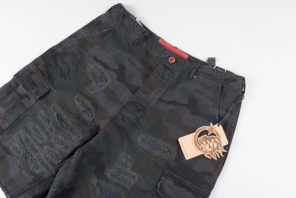 Hellstar Studios Capsule 11 Dark Camo Cargo Shorts - product image 7