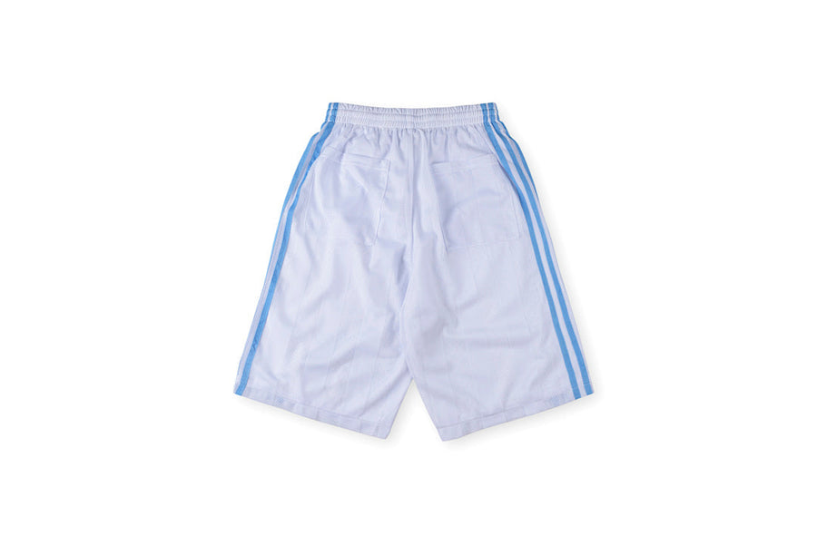 Project Capri Emergency Short Mesh Stripe Athletic Shorts