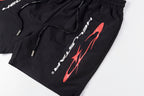 Hellstar Studios Path to Paradise Red Graphic Shorts - product image 7