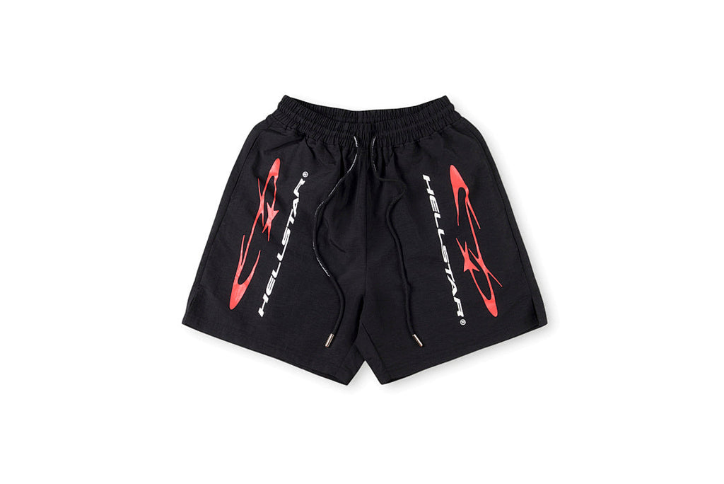 Hellstar Studios Path to Paradise Red Graphic Shorts - product image 1