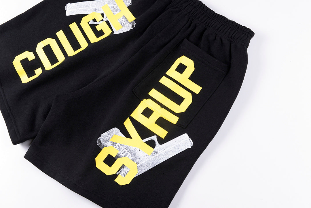 That's A Awful Lot of Cough Syrup Graphic Shorts - Purple - product image 11