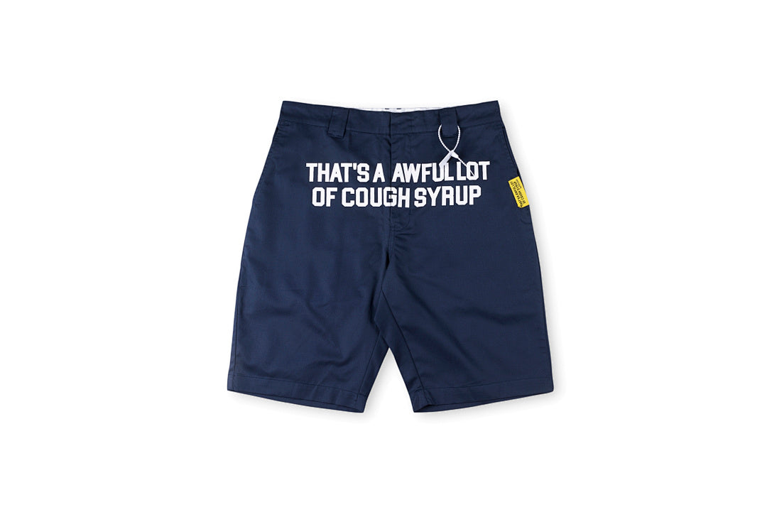 That's A Awful Lot of Cough Syrup Letter Print Casual Shorts - product image 1