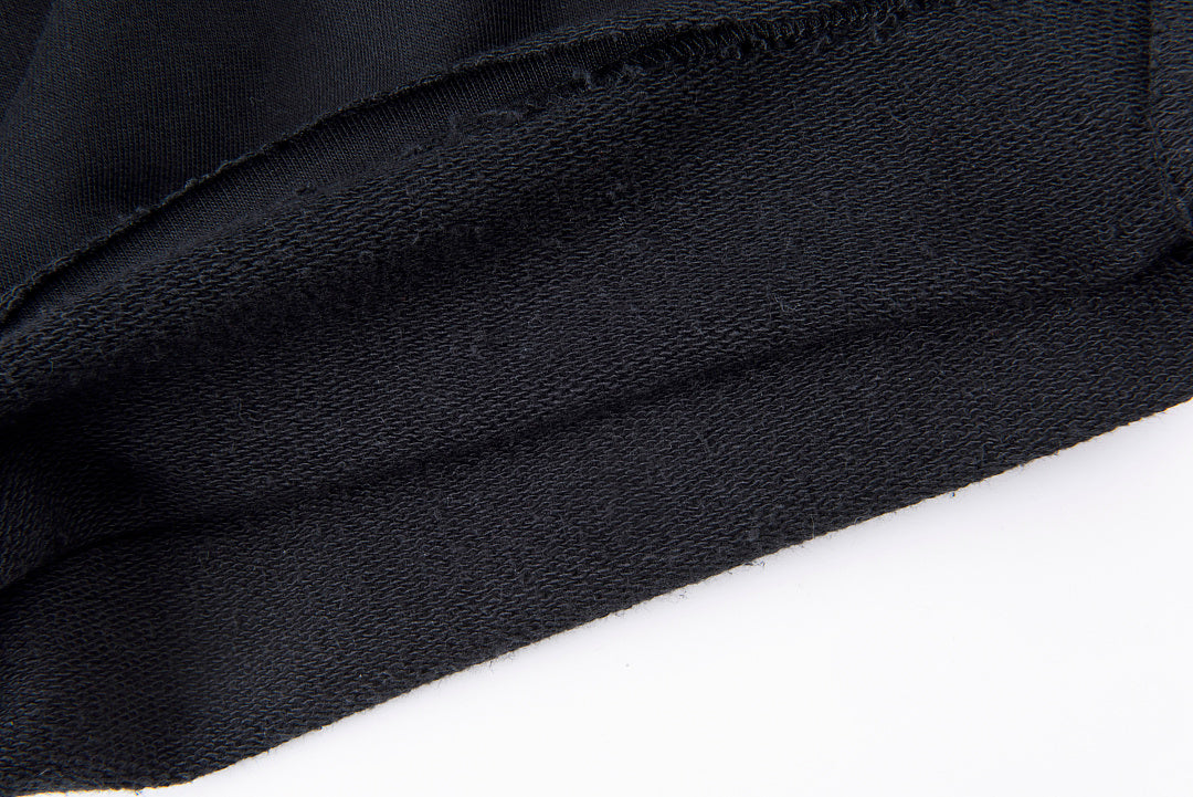 Saint Vanity Embroidered Shorts - Black / Red - product image 6