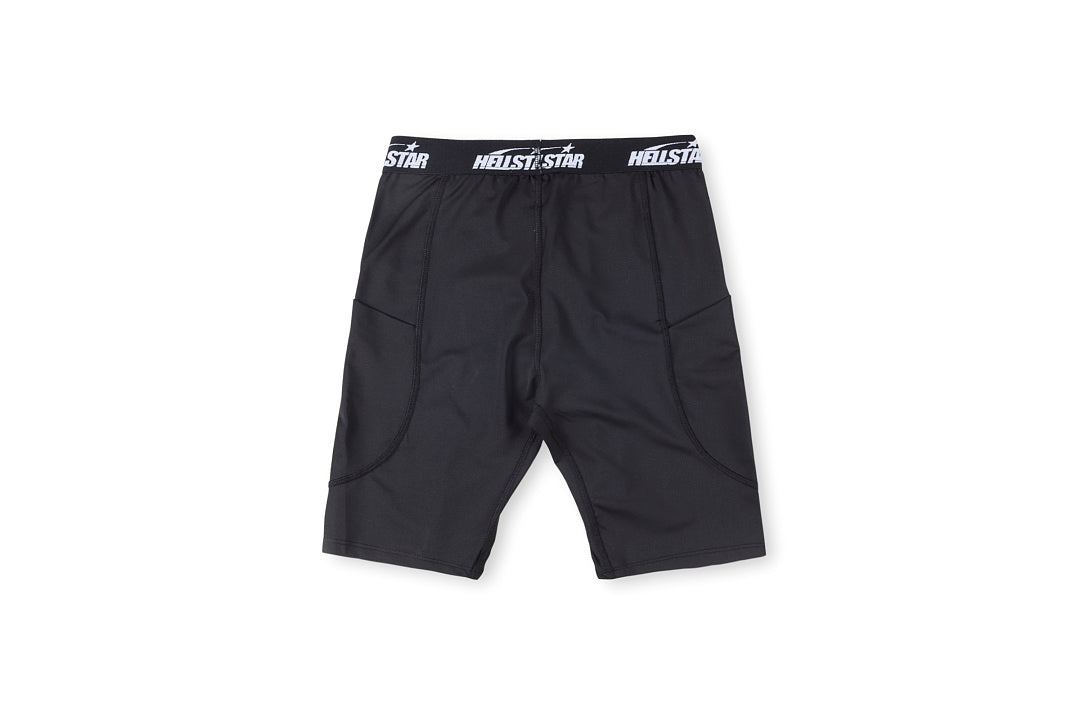 Hellstar Studios Compression Shorts - Black / White - product image 2