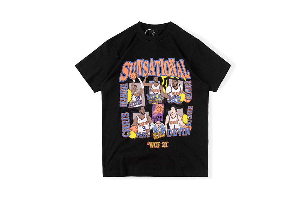 Phoenix Suns 2020-2021 Season Graphic T-Shirt - Black / Light Gray - product image 1