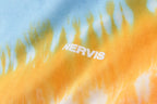 Mayhem Nervis Rainbow Tie-Dye Smiley Graphic T-Shirt - Pink Light Blue / Lavender Light Blue - product image 5