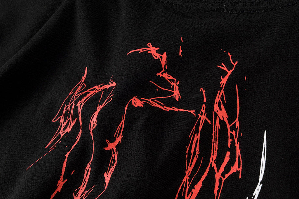 Trippie Redd 1400 x Revenge Smoking Bart Arch Graphic T-Shirt - Black / Beige - product image 7