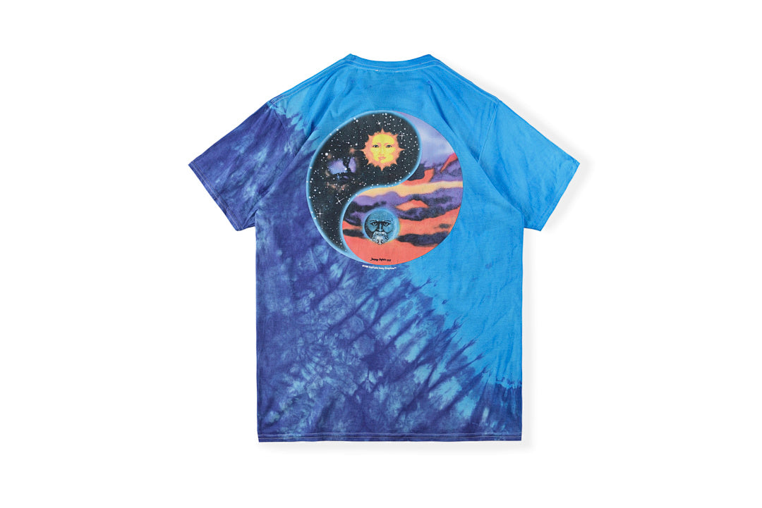 Travis Scott Cactus Jack Tie-Dye Graphic T-Shirt - Blue Light Blue - product image 2