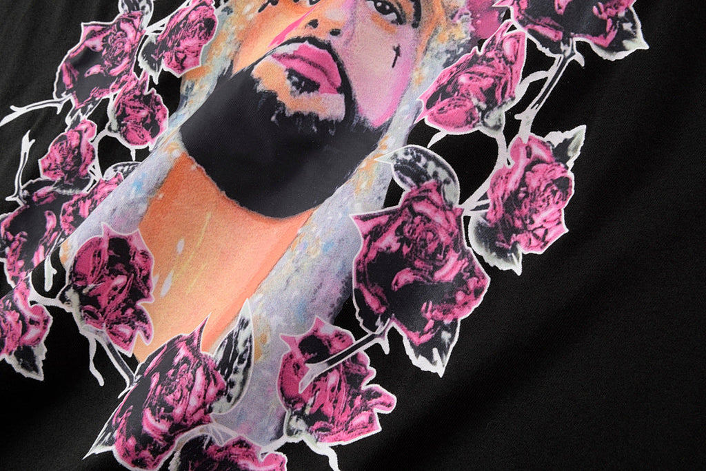 Asap Rocky x Vlone Yams Day Portrait Graphic T-Shirt - Black / Light Gray - product image 7