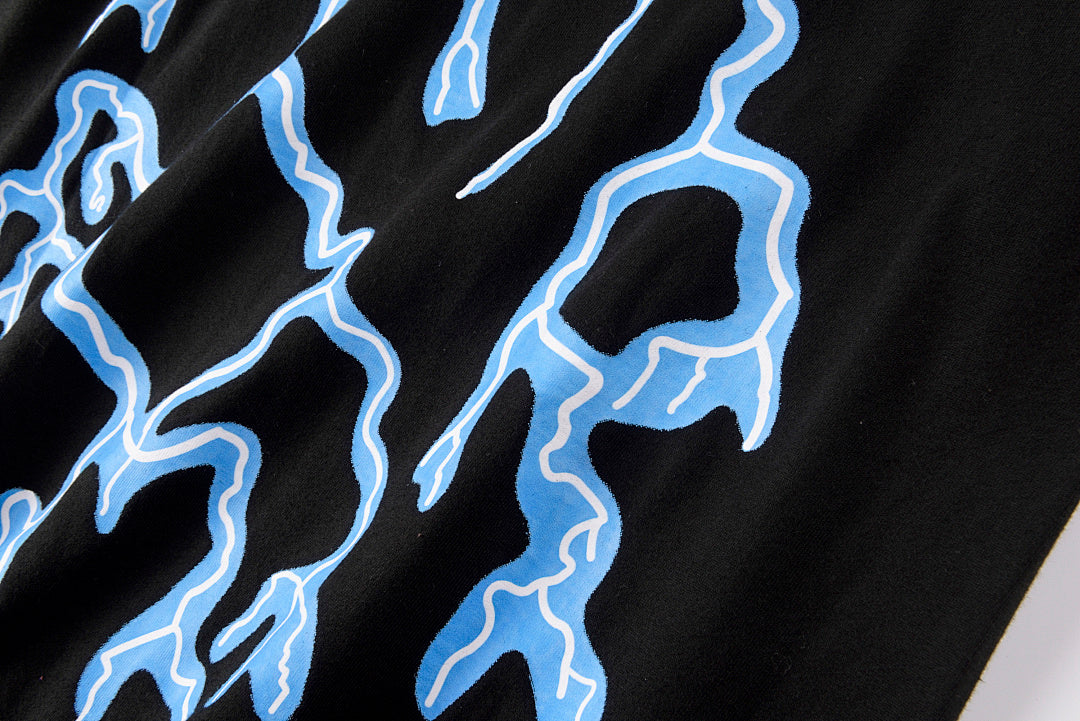 Travis Scott x RHUDE Vintage Eagle & Lightning Graphic T-Shirt - Black - product image 5