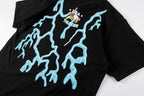 Kanye West Vintage Lightning Graphic T-Shirt - Black - product image 6