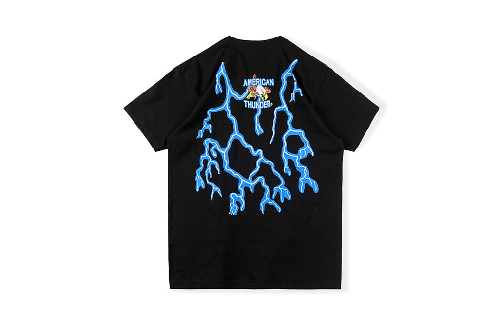 Travis Scott x RHUDE Vintage Native Eagle Graphic T-Shirt - Black - product image 1