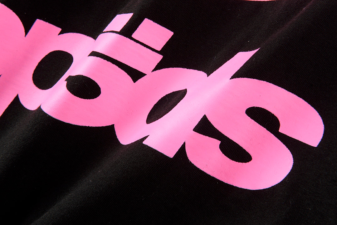 Sp5der 555555 Pink Spider Graphic T-Shirt - Black - product image 6