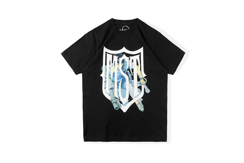 Missing Since x Anime Graphic T-Shirt - Black / White - product image 1