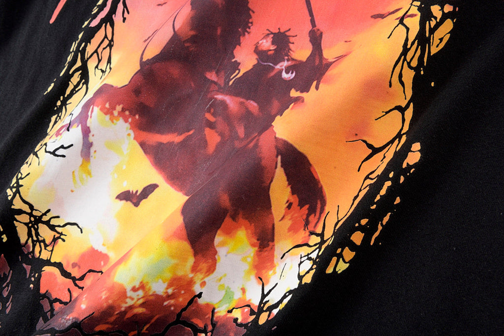 Trippie Redd Demons At Play Ring Around Graphic T-Shirt - Black - product image 4