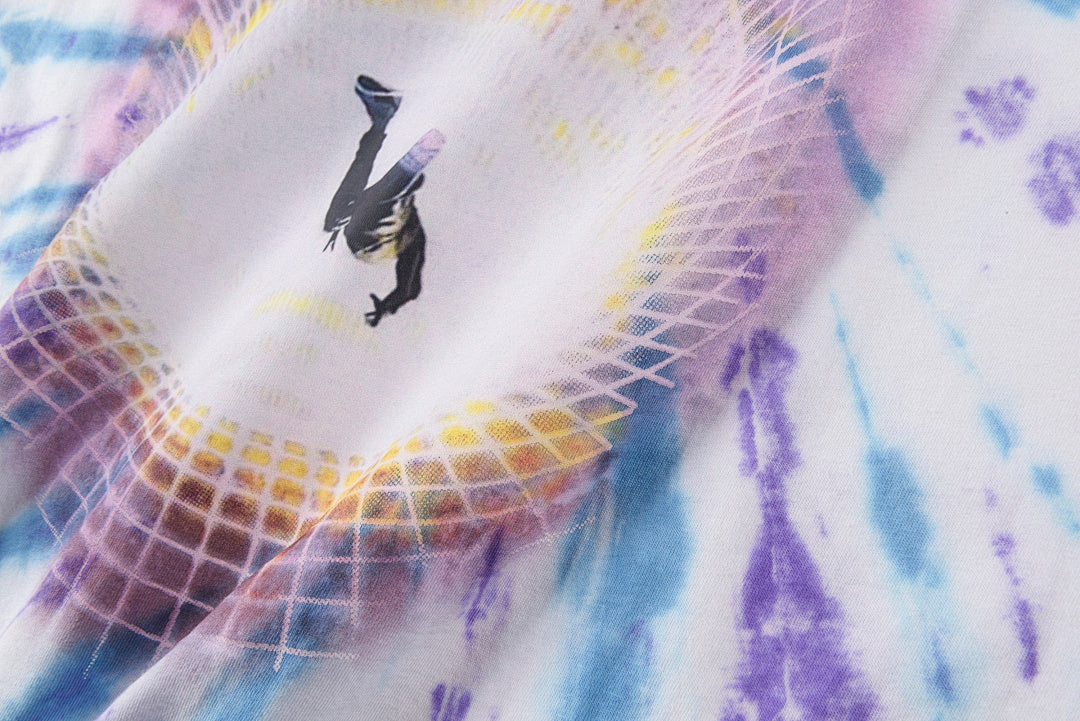 Travis Scott Astrofest x Cactus Jack Tie-Dye Graphic T-Shirt - Light Gray - product image 6