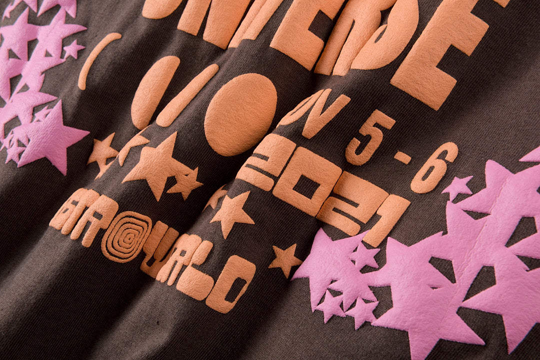 Travis Scott Astrofest See You in Utopia Festival Graphic T-Shirt - Burgundy - product image 8