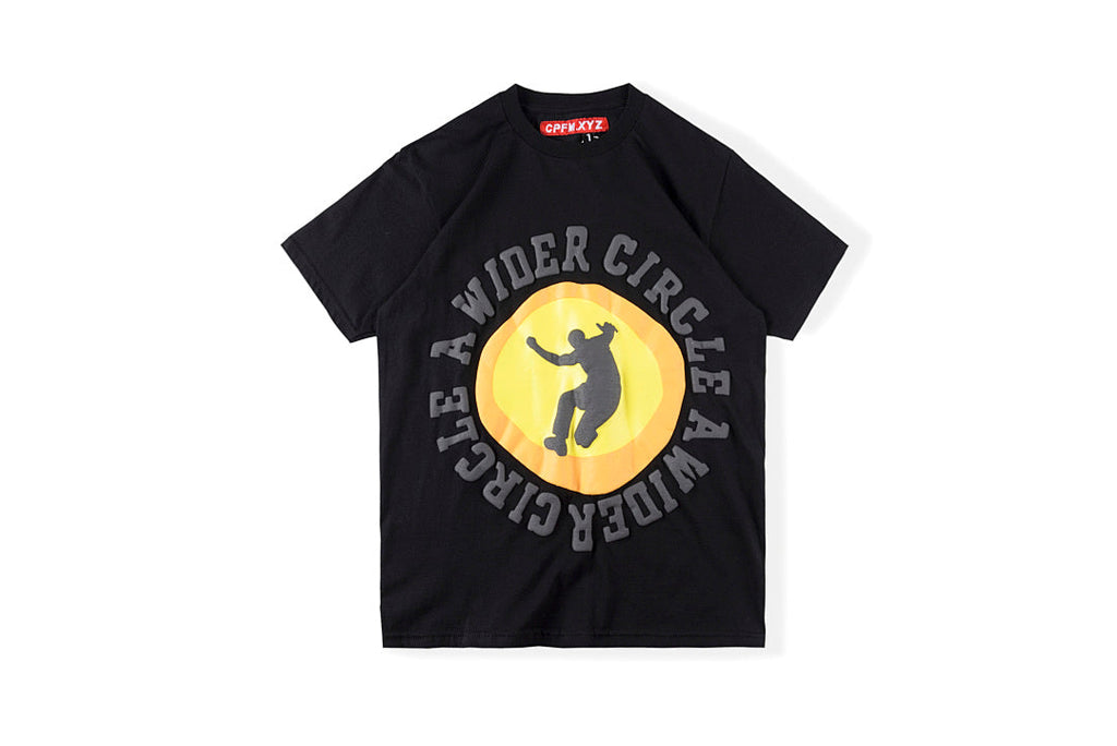 CPFM x Kerwin Frost Telethon 3D Puff Print Graphic T-Shirt - Black / Light Gray - product image 1