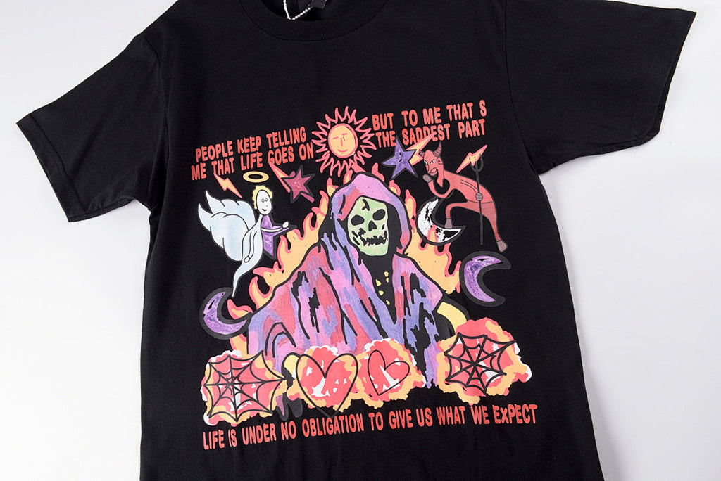 Travis Scott Astroworld Enjoy The Ride Graphic T-Shirt - Black / Light Gray - product image 7