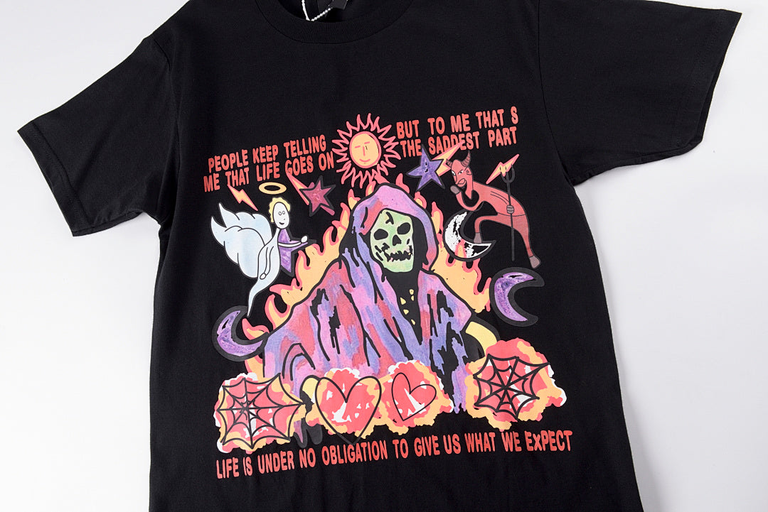 Travis Scott Astroworld Enjoy The Ride Graphic T-Shirt - Black / Light Gray - product image 7