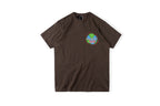 Travis Scott x Rolling Loud 2021 Hand-Drawn Graffiti Globe Graphic T-Shirt - Charcoal - product image 1