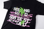 Travis Scott x Rolling Loud 2021 Hollywood Puff Print Graphic T-Shirt - Black / Light Gray - product image 6