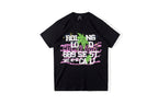 Travis Scott x Rolling Loud 2021 Hollywood Puff Print Graphic T-Shirt - Black / Light Gray - product image 1